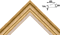 Деревянный багет aa140.01