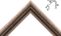 Деревянный багет aa357.25