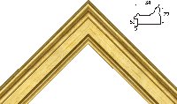 Деревянный багет aa030.01