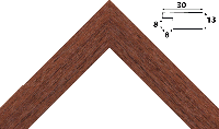 Деревянный багет agt3012