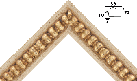 Деревянный багет am1096.3542