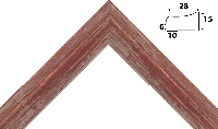 Деревянный багет aptm281155
