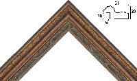 Деревянный багет am224g1.0838