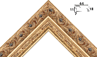 Деревянный багет am3114.5