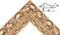 Деревянный багет aa400.01