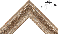 Пластиковый багет bl42032