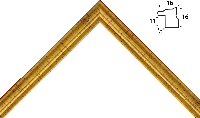 Деревянный багет аа085.11