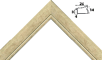 Деревянный багет aa315.22