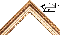 Деревянный багет аа285.01