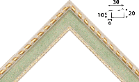 Пластиковый багет bl30303
