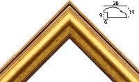 Деревянный багет aa780.11