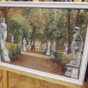 Оформление гобеленов