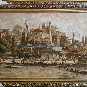 Оформление гобеленов