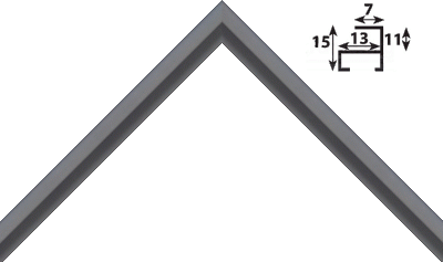 Алюминиевый багет 01.010
