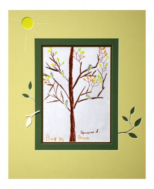 Фигурное паспарту 71