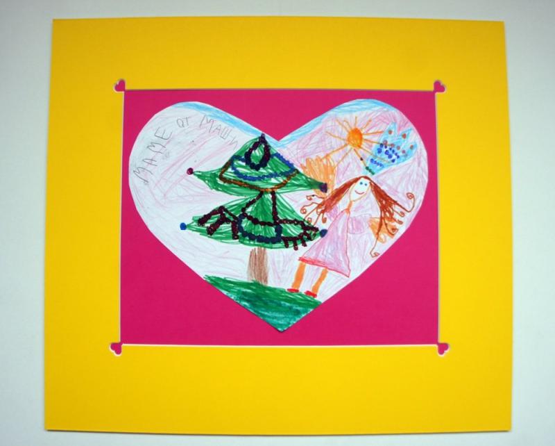 Фигурное паспарту 63