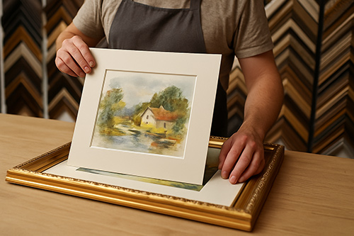 Паспарту для картин, рисунков и вышивок