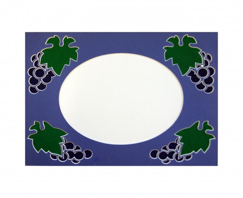 Фигурное паспарту 25