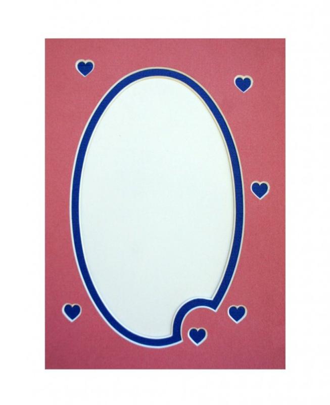 Фигурное паспарту 44