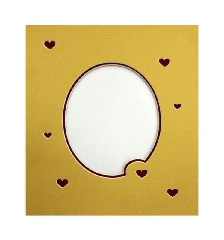 Фигурное паспарту 76