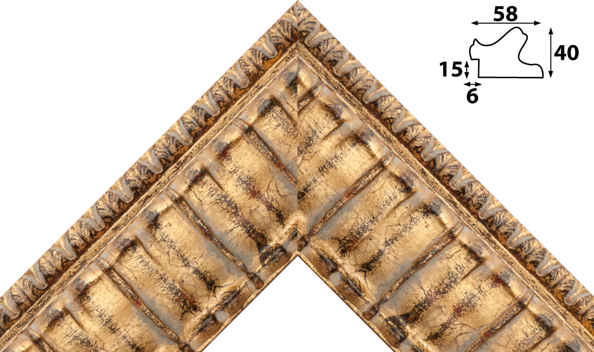 Деревянный багет amb211.680