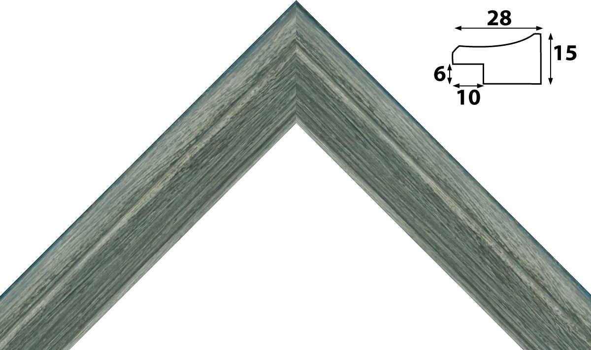 Деревянный багет aptm281165