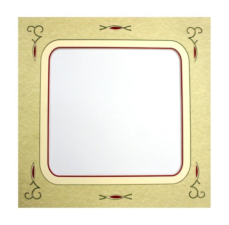 Фигурное паспарту 5