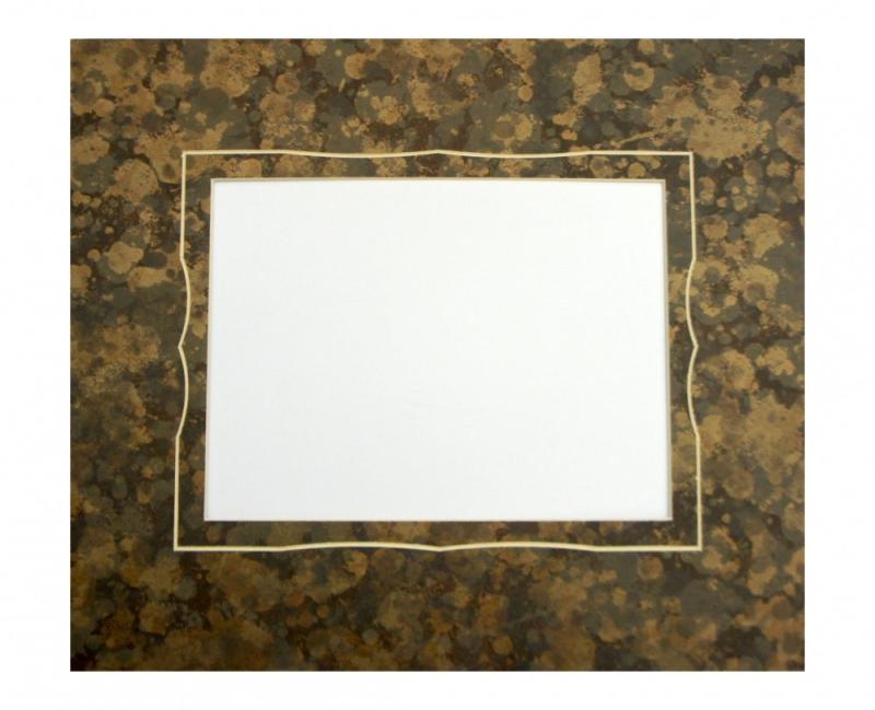 Фигурное паспарту 21