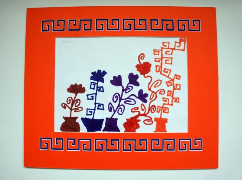 Фигурное паспарту 57