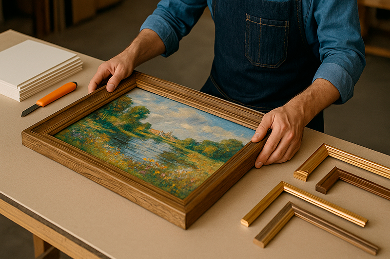 Оформление картин и фото