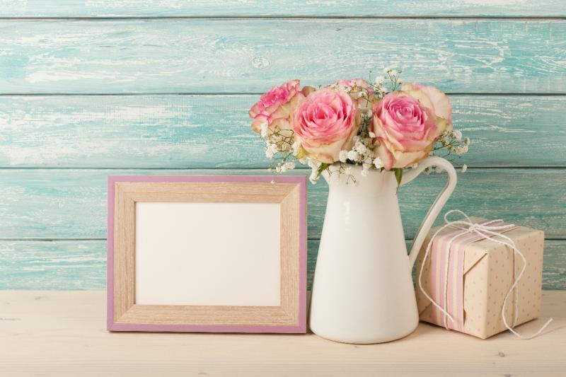 Декупаж рамки для фотографий в стиле Шебби Шик Декупаж рамки для фотографий в стиле Шебби Шик