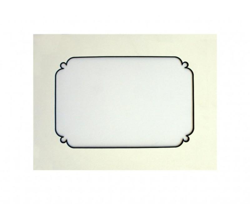 Фигурное паспарту 74