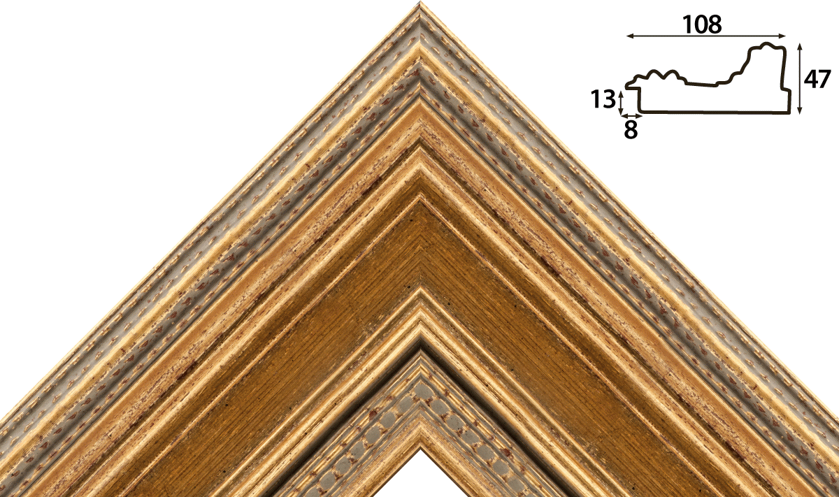 Деревянный багет am324g1.1687