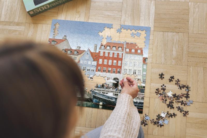 Оформление пазлов