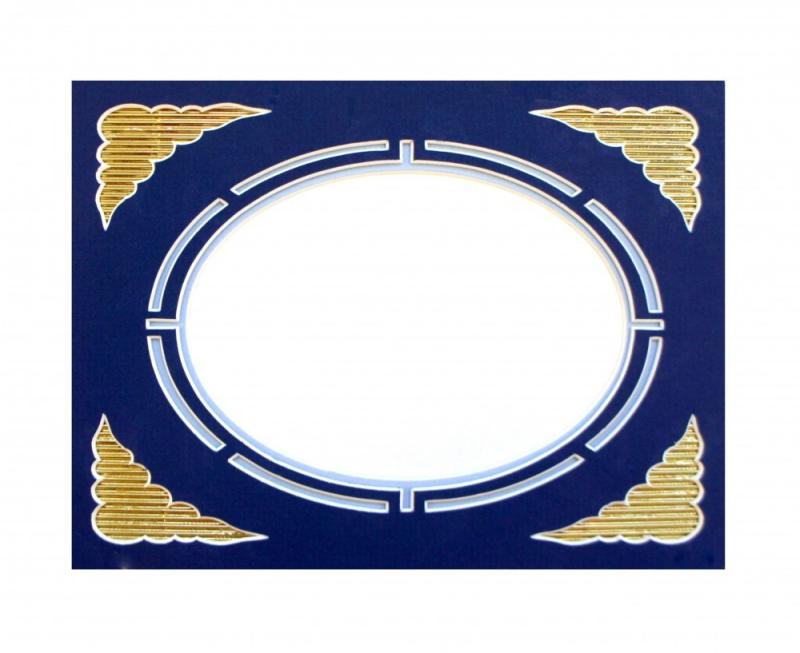 Фигурное паспарту 4