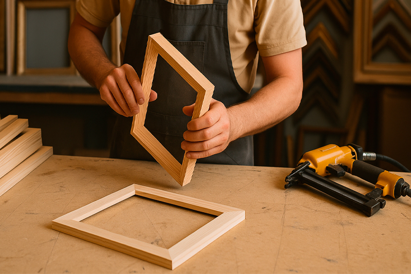 Изготовление подрамников