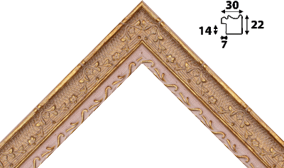 Пластиковый багет bl30083