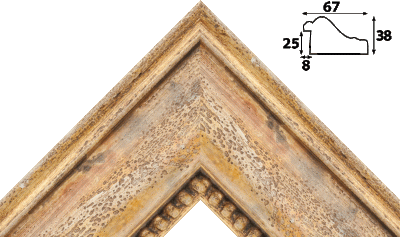 Деревянный багет am680.006a
